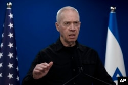 Menteri Pertahanan Israel Yoav Gallant. (Foto: AP)